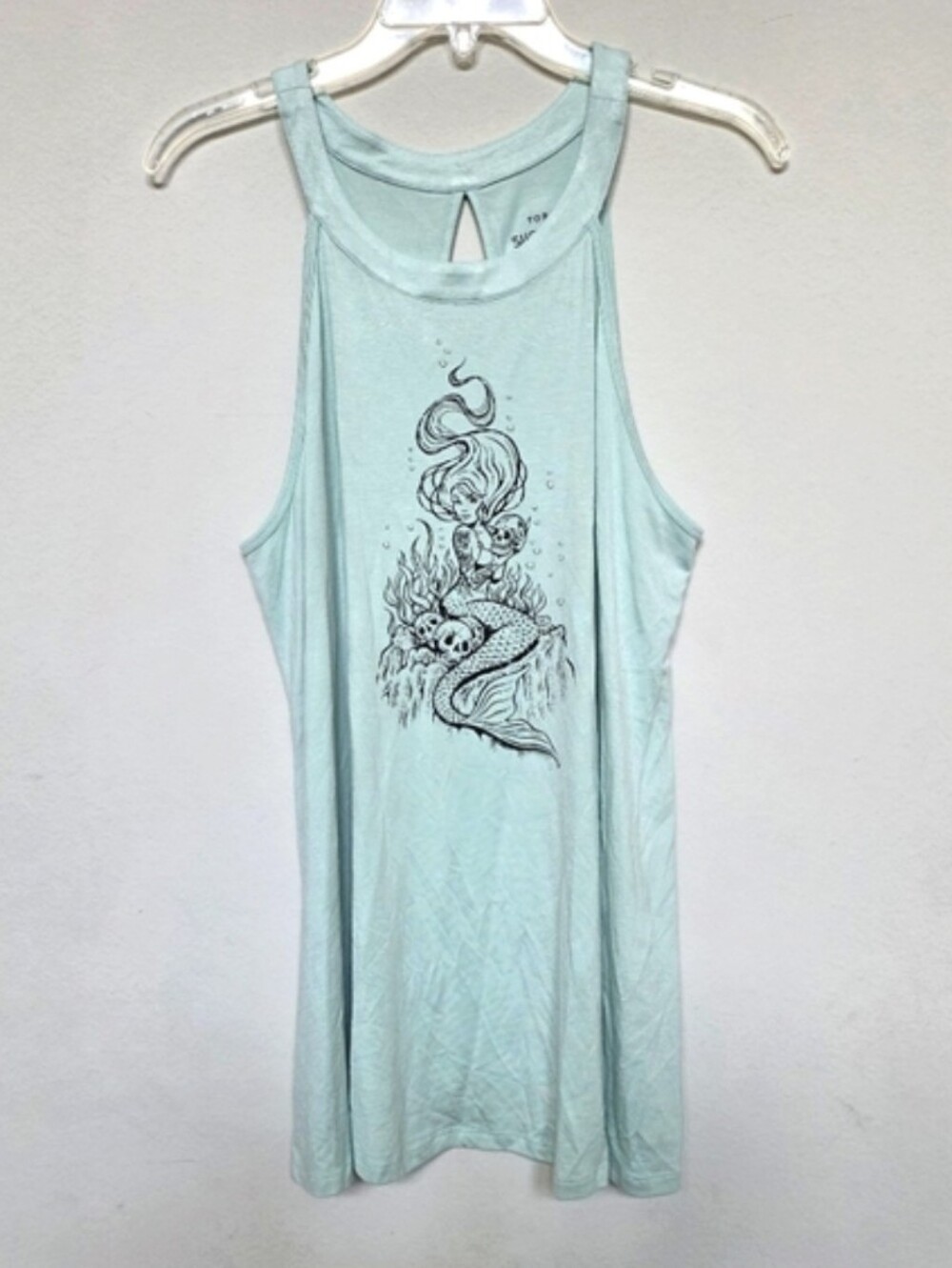 TORRID Light Aqua Mermaid Graphic Tank Top - Women SIZE 0X